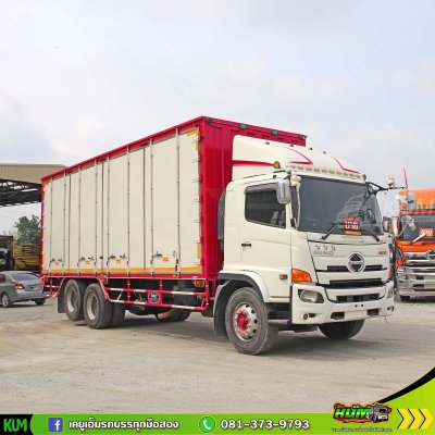 ผ่อน ลด ดอก สิบล้อตู้สิบบาน HINO 240 แรงม้า ปี 59
