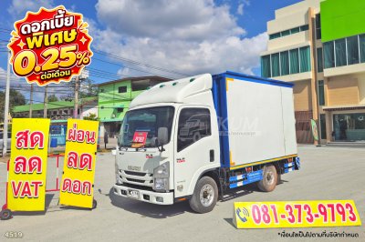 ‼️ดอกเบี้ยพิเศษ 25 สตางค์ต่อเดือน‼️สี่ล้อตู้ ISUZU NLR 104 แรง ปี 2564