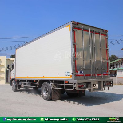สด ลด VAT รีบจอง หกล้อตู้เย็น HINO VICTOR 500 240 แรงม้า ปี 65