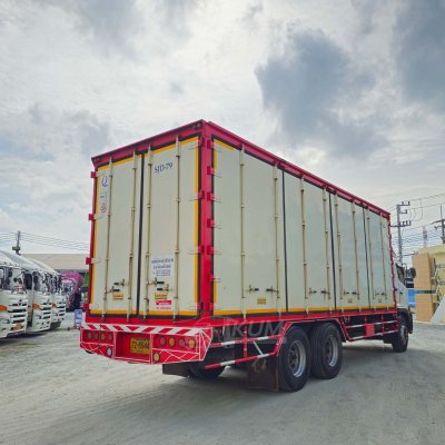 สิบล้อตู้สิบบาน HINO FM8J 240 แรงม้า ปี 64