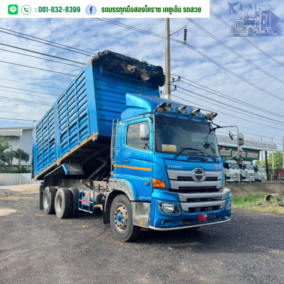 สิบล้อดั้มพ์เกษตร Hino Victor 344 ปี 65