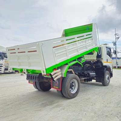 หกล้อดั้มพ์ ISUZU FTR 240 แรงม้า ปี 65 ดั๊มพ์ดิน หิน ทรายได้ทุกงาน