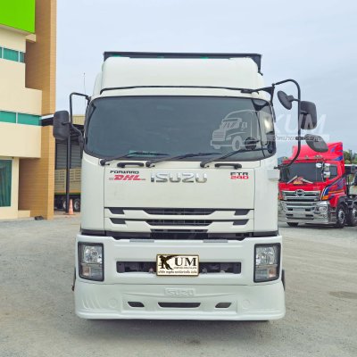 หกล้อตู้สิบบาน ISUZU FTR 240 แรงม้า ปี 64 มีลิฟท์ท้าย