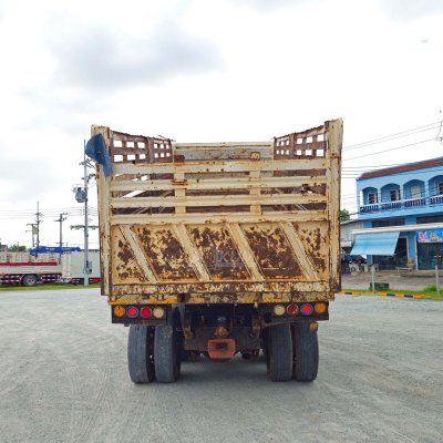 สิบล้อดั๊มพ์ FUSO FV5 380 แรงม้า ปี 62