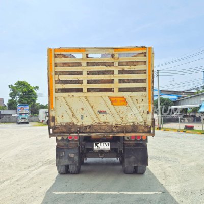 สามมิตรแท้ ISUZU FXZ 360 แรงม้า ปี 65 + หางดั้มพ์ สามเพลา อู่สามมิตร ปี 65