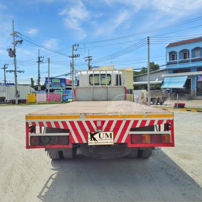 ISUZU FVM 240แรงม้า ปี 55รถบรรทุก 10ล้อ พื้นเรียบ