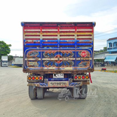 สิบล้อดั๊มพ์ HINO FM 344 แรงม้า ปี 60 + หางดั๊มพ์ สามเพลา อู่ซุ่นชัย ปี 60