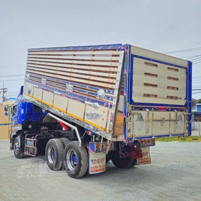 สิบล้อดั๊มพ์ HINO FM 344 แรงม้า ปี 66 ดั๊มพ์เกษตรชุดใหญ่คนนิยมใช้