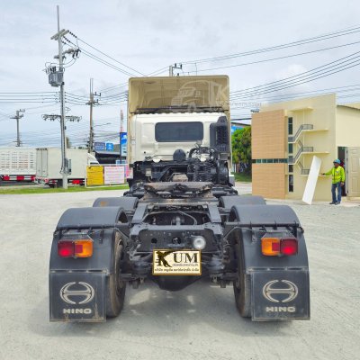 สิบล้อหัวลาก HINO FM 344 แรงม้า ปี 66 ปีใหม่ ไมล์แสนต้นๆ