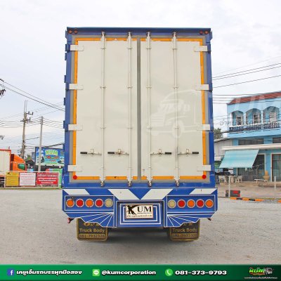 สิบสองล้อตู้หกบาน HINO GY2P 380 แรงม้า ปี 65