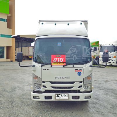 สี่ล้อตู้ ISUZU NLR 130 แรงม้า ปี 60 ราคาเบาๆ