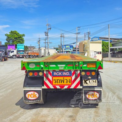 หางพื้นเรียบ สามเพลา อู่ RCK ปี 66