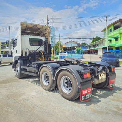 สิบล้อหัวลาก ISUZU GXZ 360แรง ปี 60 สวยมากๆ คัสซีGT ไอดีทอง