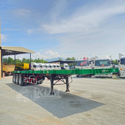 หางพื้นเรียบ สามเพลา อู่ RCK ปี 60