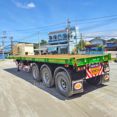 หางพื้นเรียบ สามเพลา อู่ RCK ปี 66