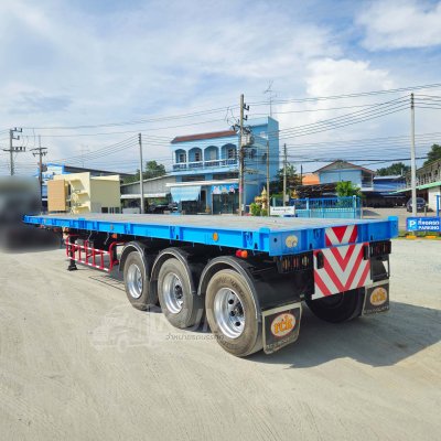 หางพื้นเรียบ สามเพลา อู่ RCK ปี 61