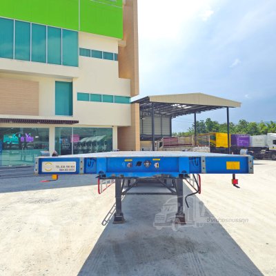 หางพื้นเรียบ สามเพลา อู่ WAFA ปี 65