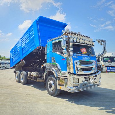 สิบล้อดั้มพ์ ISUZU FXZ 360 แรง ปี 65 เก็บงานให้ใหม่มากๆ