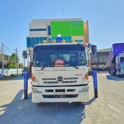 หกล้อเครน HINO FG 212 แรง เครน ธานาโน่ 8 ตัน 3 ปลอก ปี 2556
