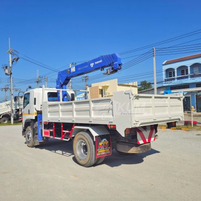 หกล้อเครน ดั้มพ์ได้ ISUZU FTR 240 แรง ปี 2566