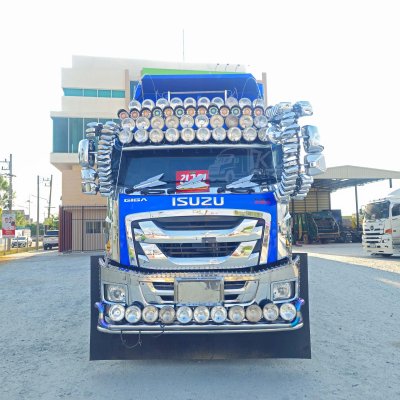 สิบล้อดั้มพ์เกษตร ISUZU FXZ 360 แรงม้า ปี 66 + หางดั๊มพ์ สามเพลา อู่ส.สมบัติ ปี 66