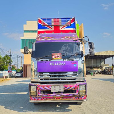 สิบล้อดั้มพ์ FXZ 360 แรง ปี 2554 + หางดั้มพ์ สามเพลา อู่ ส.สมบัติ ปี 2557