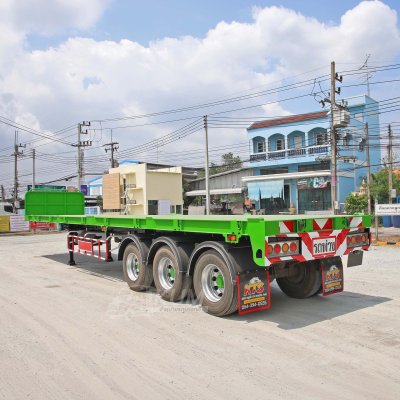 หางพื้นเรียบ สามเพลา อู่ส.สมบัติ ปี 2561