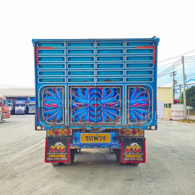 สิบล้อดั้มพ์ HINO FM1A 344 แรง ปี 2566 + หางดั้มพ์ สามเพลา อู่ ส.สมบัติ ปี 2565