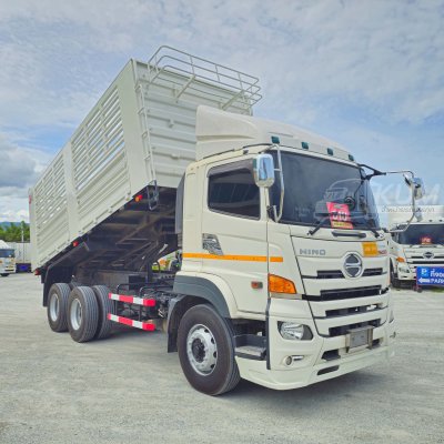 สิบล้อดั๊มพ์ HINO VICTOR 500 344 แรงม้า ปี 66