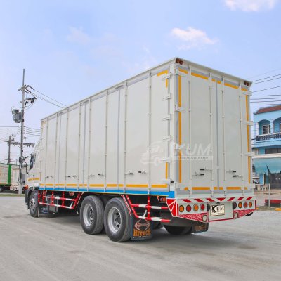 สิบล้อตู้สิบบาน HINO FL8J 260 แรง ปี 2561