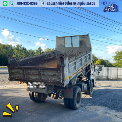 HINO รถหกล้อดั้มพ์ 3 คิว ปี 64 เครื่อง150