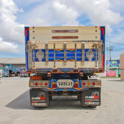 สิบล้อดั้มพ์ HINO FM1A 344 แรง ปี 2566 + หางดั้มพ์ สามเพลา อู่ไทยมาวินกู๊ดทรัค ปี 2566