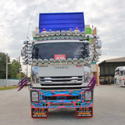 สิบสองล้อดั้มพ์ ISUZU FYH 360 แรง ปี 2556