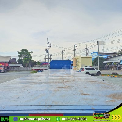 หางพื้นเรียบ สามเพลา อู่ WAFA ปี 65 ราคาถูก