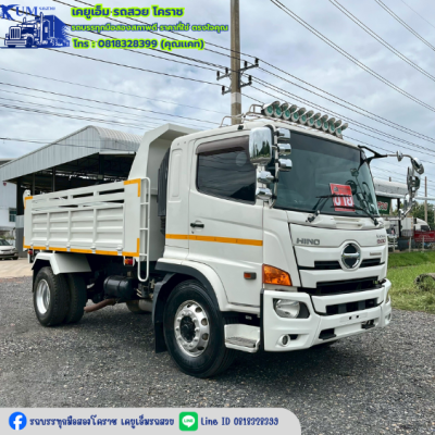 หกล้อดั้มพ์ HINO 260 เเรง รถปี 60