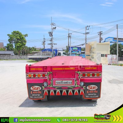 หางพื้นเรียบ สามเพลา อู่ เดอะซัน ปี 65