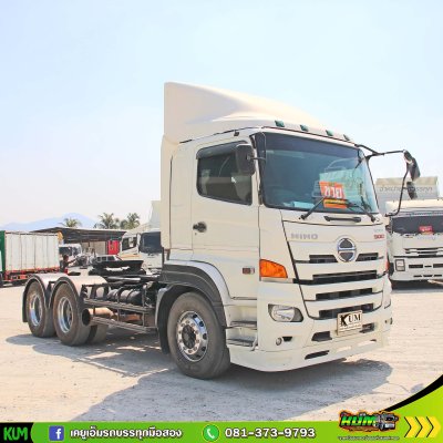 สิบล้อหัวลาก HINO VICTOR 500 344 แรงม้า ปี 59