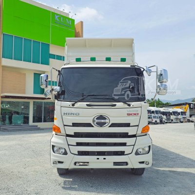 สด ลด VAT สิบล้อดั้มพ์พ่วงแม่ลูก HINO VICTOR 500 344 แรงม้า ปี 65 + หางดั้มพ์ สามเพลา อู่สามมิตร ปี 65