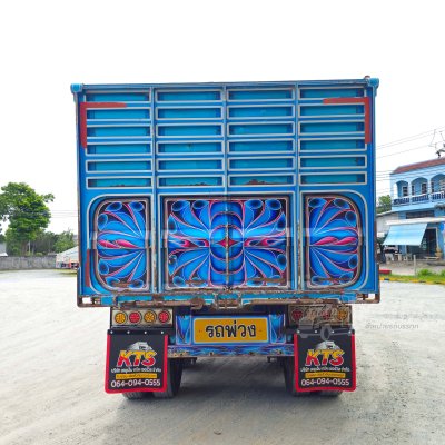สิบล้อดั้มพ์เกษตร ISUZU FXZ 360 แรงม้า ปี 66 + หางดั๊มพ์ สามเพลา อู่ส.สมบัติ ปี 65 สีสวยจัดคัน