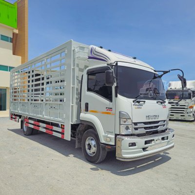 หกล้อคอก ISUZU FRR 210 แรงม้า ปี 65 ไมล์น้อย คอกสูง