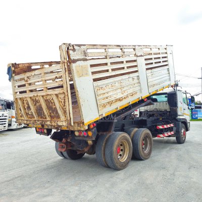 สิบล้อดั๊มพ์ FUSO FV5 380 แรงม้า ปี 62