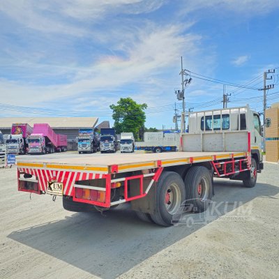 ISUZU FVM 240แรงม้า ปี 55รถบรรทุก 10ล้อ พื้นเรียบ