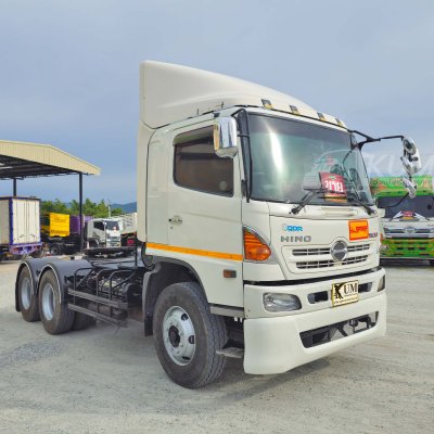 สิบล้อหัวลาก HINO FM 344 แรงม้า ปี 56 คันนี้ราคาถูกมากกกก
