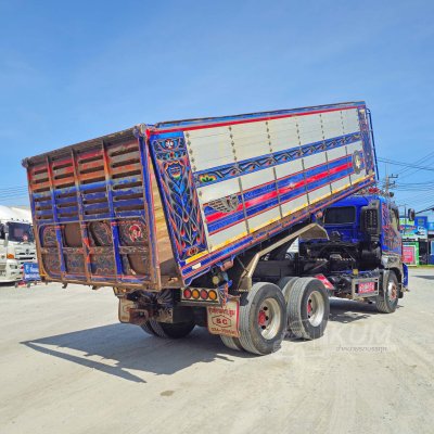 สิบล้อดั๊มพ์ HINO FM 344 แรงม้า ปี 60
