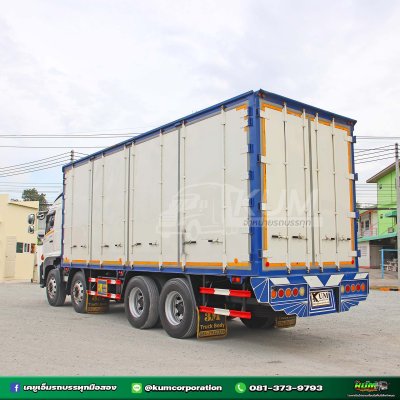 สิบสองล้อตู้หกบาน HINO GY2P 380 แรงม้า ปี 65