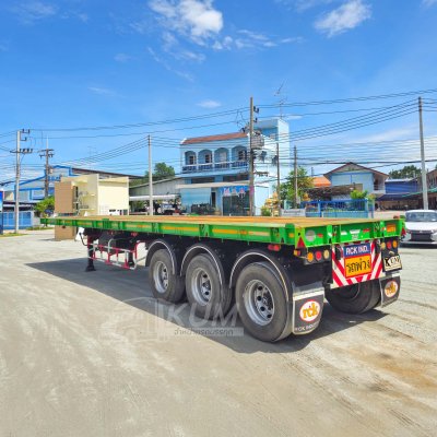 หางพื้นเรียบ สามเพลา อู่ RCK ปี 66