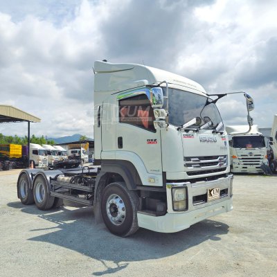สิบล้อหัวลาก ISUZU GXZ 360แรง ปี 60 สวยมากๆ คัสซีGT ไอดีทอง