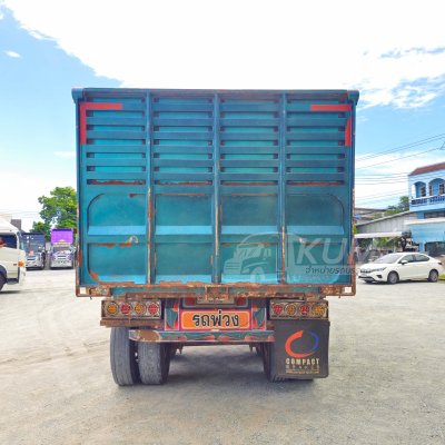 สิบล้อดั้มพ์เกษตร ISUZU FXZ 360 แรงม้า ปี 66 + หางดั๊มพ์ สามเพลา อู่ส.สมบัติ ปี 66