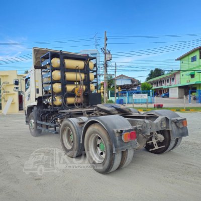 สิบล้อหัวลากแก๊ส HINO FM2P 360 แรง ปี 57