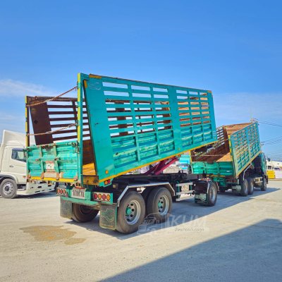 สิบล้อดั้มพ์ ISUZU FXZ ปี 66 + หางดั้มพ์ สามเพลา อู่พีพีเอ็นเจเนริ่ง ทรัค ปี 66